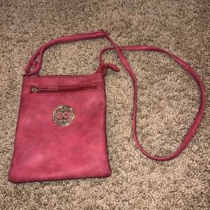 Massini Leather crossbody purse bag